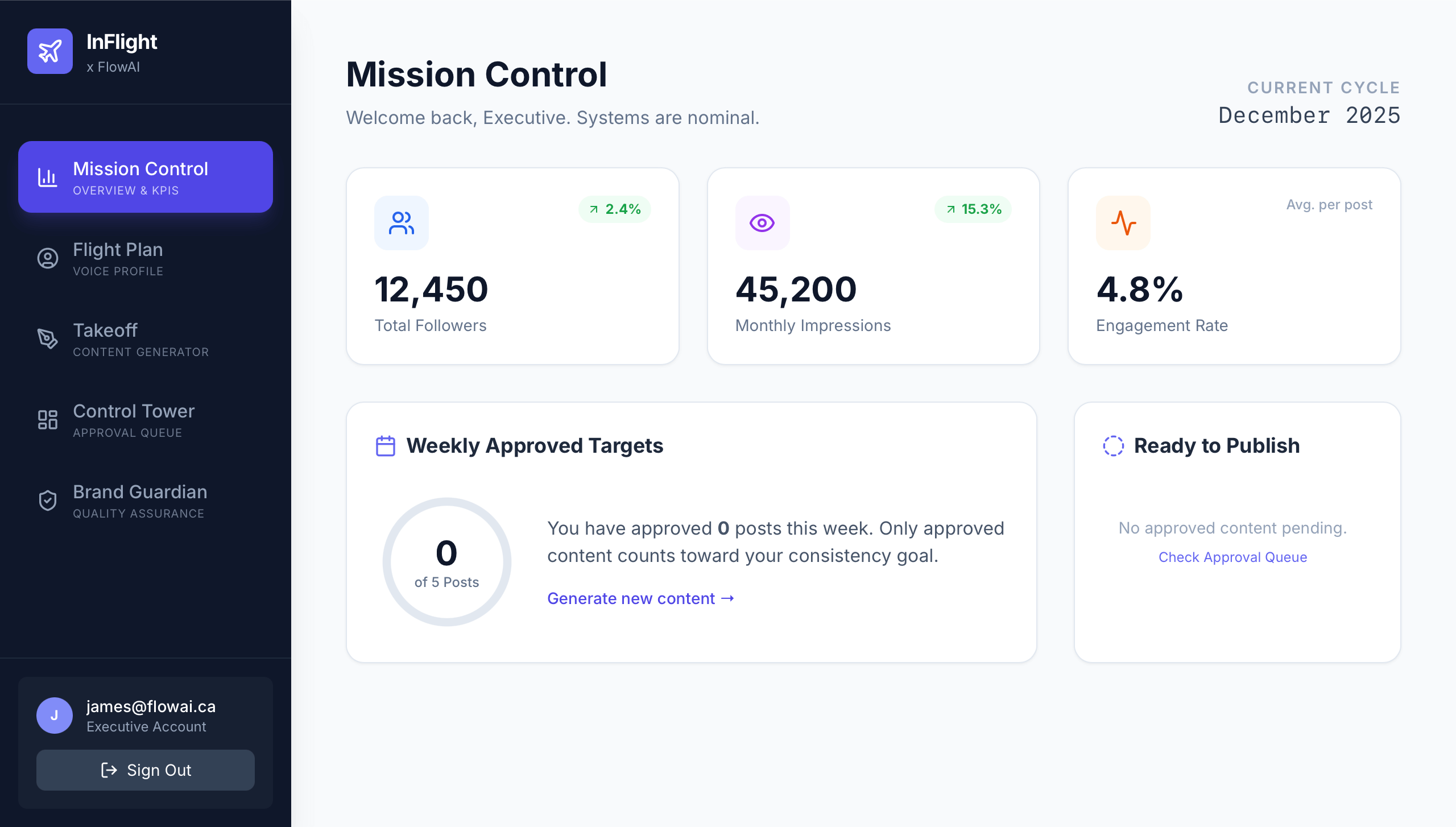 MVP - Mission Control
